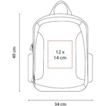 MOCHILA METROPOLITAN NEGRO SIN 902 (POLIÉSTER) - Image 7