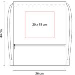 BOLSA-MOCHILA ANSHAR NEGRO SIN 933 N (POLIÉSTER) - Image 2