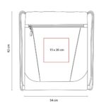 BOLSA-MOCHILA MYANMAR GRIS SIN 934 G (POLIÉSTER) - Image 4