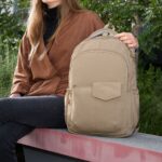 MOCHILA AYME BEIGE SIN 939 BE (POLIÉSTER / FORRO POLIÉSTER) - Image 6