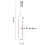 CEPILLO PORTÁTIL MINT TRANSPARENTE SLD 003 B (PLÁSTICO) - Image 5