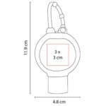 GEL SANITIZANTE ONSELLA BLANCO SLD 021 B (PLÁSTICO / SILICÓN) - Image 2