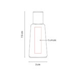 SANITIZANTE EN BOTE CUADRADO BLANCO TRASLUCIDO SLD 041 B (PLÁSTICO) - Image 3