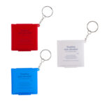 LLAVERO CON PADS DE ALCOHOL AZUL SLD 052 A (PLÁSTICO) - Image 3