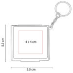 LLAVERO CON PADS DE ALCOHOL AZUL SLD 052 A (PLÁSTICO) - Image 2