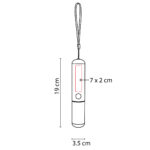 LÁMPARA CON LUZ UV CHANAI BLANCO SLD 058 B (PLÁSTICO) - Image 5