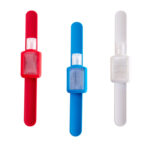 PULSERA CON GEL SANITIZANTE MILE AZUL SLD 065 A (PLÁSTICO / SILICÓN) - Image 5