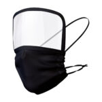 CARETA CON CUBREBOCAS QUEBEC NEGRO SLD 067 N (POLIÉSTER CUBREBOCAS / PET CALIBRE 15 CARETA) - Image 2