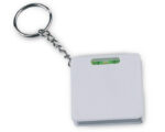 LLAVERO C/FLEX. 1 M. LEVEL SLJ102 BLANCO (PLÁSTICO / A150086 /  ARTICULOS PROMOCIONALES)