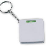 LLAVERO C/FLEX. 1 M. LEVEL SLJ102 BLANCO (PLÁSTICO / A150086 /  ARTICULOS PROMOCIONALES)