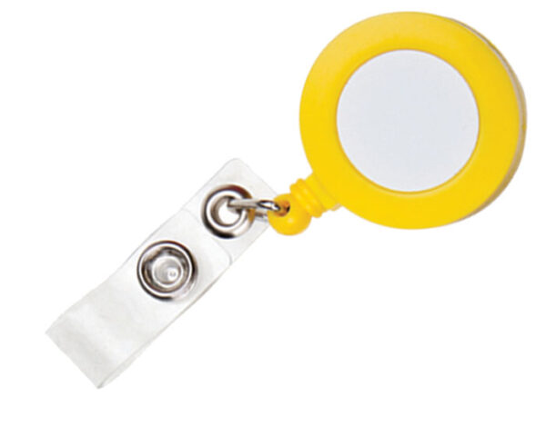 PORTA GAFETE YOYO SLK05 SOLIDO AMARILLO (Plástico)