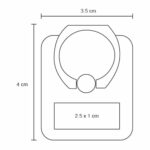 POPSOCKET LASH PLATA (SO 074 - PLÁSTICO/METAL) - Image 5