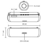 BOCINA JAZZ NEGRO (SO 095 - PLÁSTICO) - Image 6