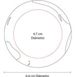 PELOTA ANTI-STRESS MUNDO AZUL CON VERDE SOC 013 W (PU) - Image 4