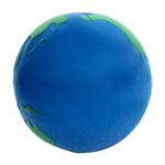 PELOTA ANTI-STRESS MUNDO AZUL CON VERDE SOC 013 W (PU) - Image 2