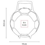 LONCHERA GOL BLANCO SOC 078 B (PLÁSTICO) - Image 2