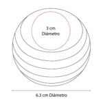 PELOTA ANTI-STRESS COLORFUL BICOLOR SOC 910 (PU) - Image 4