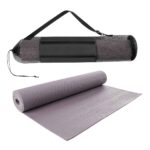 TAPETE DE YOGA ASANA NEGRO SPO 005 N (PVC TAPETE / POLIÉSTER FUNDA) - Image 7