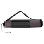 TAPETE DE YOGA ASANA NEGRO SPO 005 N (PVC TAPETE / POLIÉSTER FUNDA)