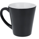 TAZA MAGICA CONICA DE SUBLIMACIÓN 12 OZ CIRCUS SUB103 NEGRO (CERÁMICA / A160014 /  ARTICULOS PROMOCIONALES)