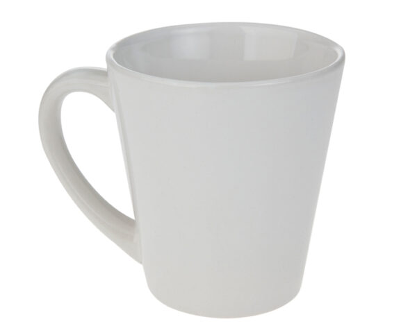 TAZA CONICA DE SUBLIMACIÓN 11 OZ DAISY SUB111 BLANCO (Cerámica)