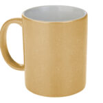 TARRO DE SUBLIMACIÓN 11 OZ CAMEL SUB114 ORO (CERÁMICA / A160030 /  ARTICULOS PROMOCIONALES)