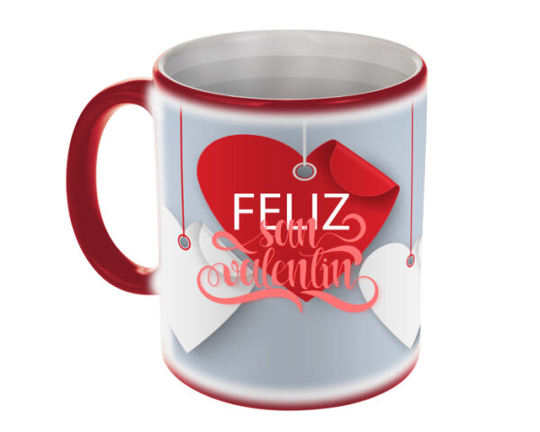 TARRO MAGICA DE SUBLIMACIÓN 11 OZ. MERLIN SUB116 NEGRO (Cerámica) - Imagen 2