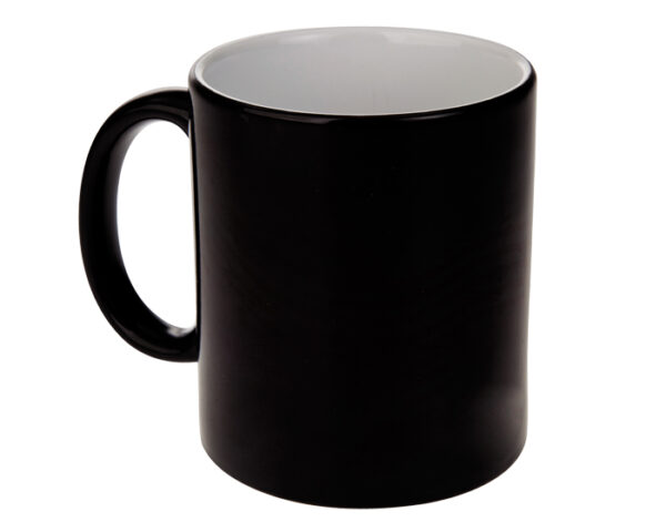 TARRO MAGICA DE SUBLIMACIÓN 11 OZ. MERLIN SUB116 NEGRO (Cerámica)