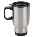TERMO PARA AUTO DE SULIMACIÓN 15 OZ. ROXIO SUB140 PLATA (ACERO INOXIDABLE / A160031 /  ARTICULOS PROMOCIONALES)