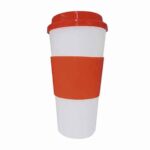 TERMO MUG NARANJA (T 21 - POLIPROPILENO)
