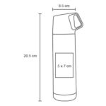 TERMO MORIK NEGRO (T 32 - ACERO INOXIDABLE/PLÁSTICO) - Image 4