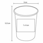 VASO CUP PLATA (T 127 - ACERO INOXIDABLE) - Image 2