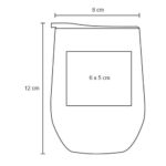 TERMO CARSON BLANCO (T 64 - ACERO INOXIDABLE) - Image 2