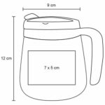 TAZA BILBAO NEGRO (T 99 - ACERO INOXIDABLE) - Image 2