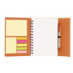 LIBRETA CON NOTAS ADHESIVAS (T327 NARANJA) - Image 2