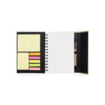 LIBRETA CON NOTAS ADHESIVAS (T327 NEGRO) - Image 2