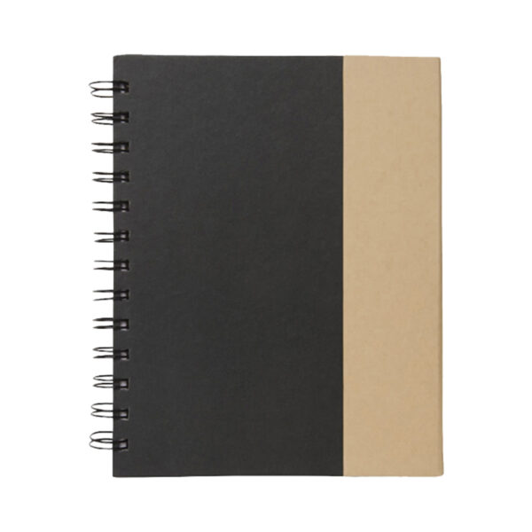 LIBRETA CON NOTAS ADHESIVAS NEGRO (T327)