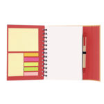 LIBRETA CON NOTAS ADHESIVAS (T327 ROJO) - Image 2