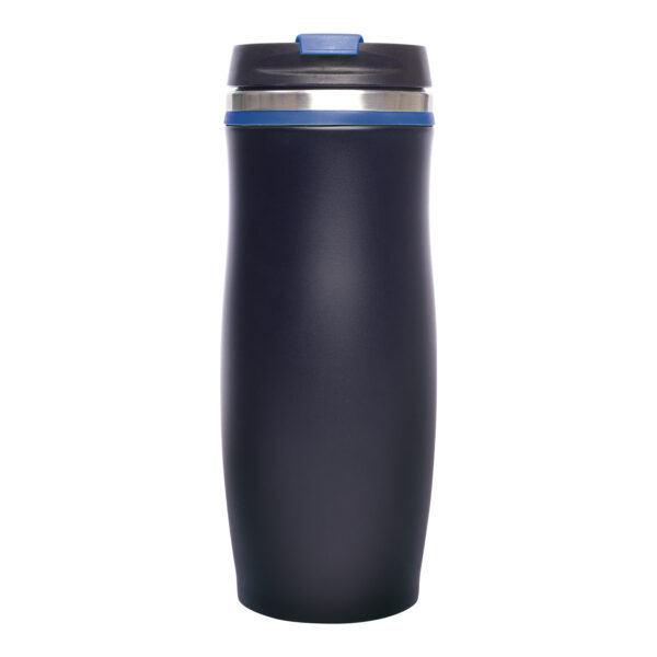 MUG SILUET BLACK NEGRO Y ROYAL BLUE (T456)