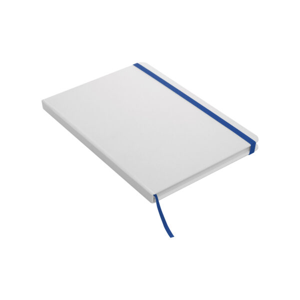 LIBRETA MEDIANA WHITE AZUL (T524) - Imagen 3