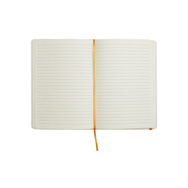 LIBRETA MEDIANA WHITE NARANJA (T524) - Imagen 2