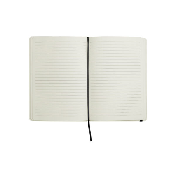 LIBRETA MEDIANA WHITE NEGRO (T524) - Imagen 2