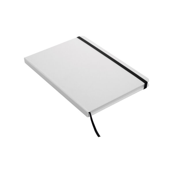 LIBRETA MEDIANA WHITE NEGRO (T524) - Imagen 3