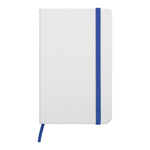 LIBRETA PEQUEÑA WHITE AZUL (T525)