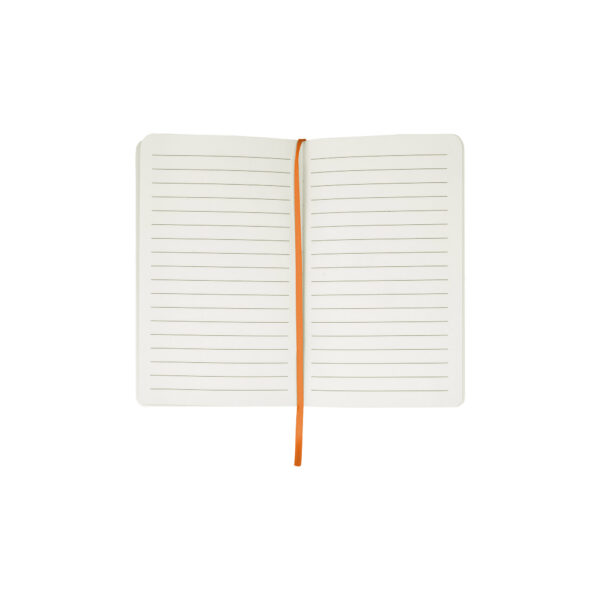 LIBRETA PEQUEÑA WHITE NARANJA (T525) - Imagen 2