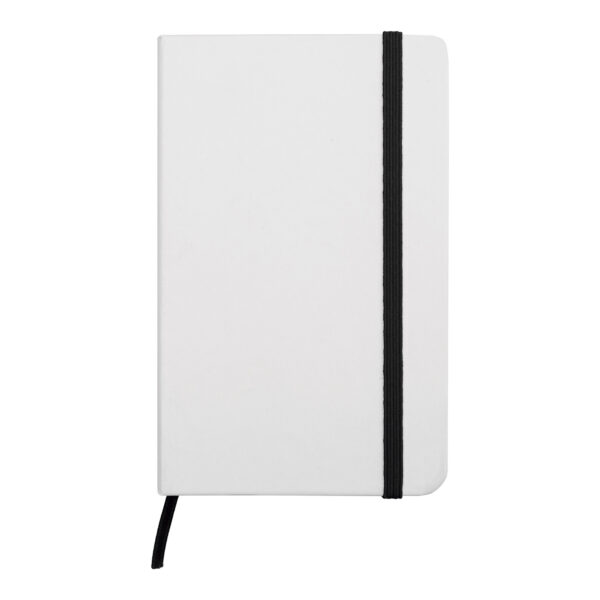 LIBRETA PEQUEÑA WHITE NEGRO (T525)