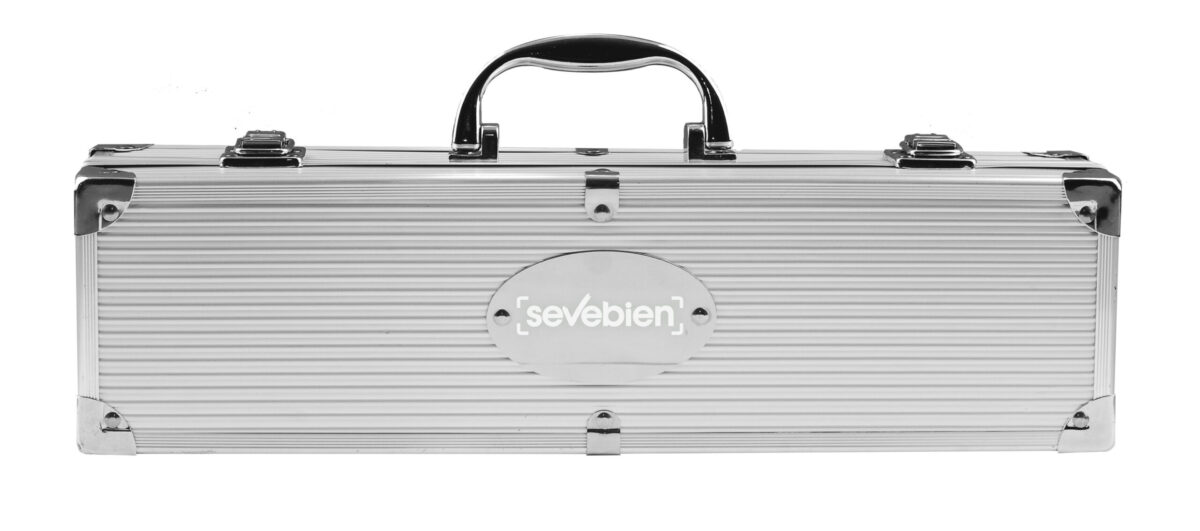 SET DE ASADO / BBQ “METAL BOX” (T74 PLATA) - Image 5