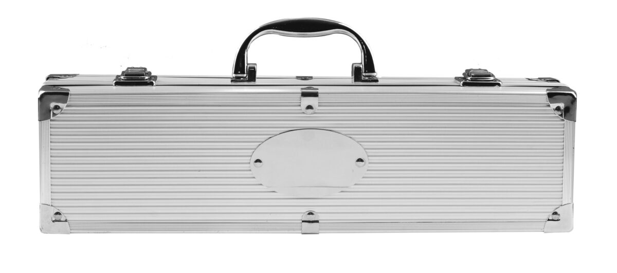 SET DE ASADO / BBQ “METAL BOX” (T74 PLATA) - Image 4