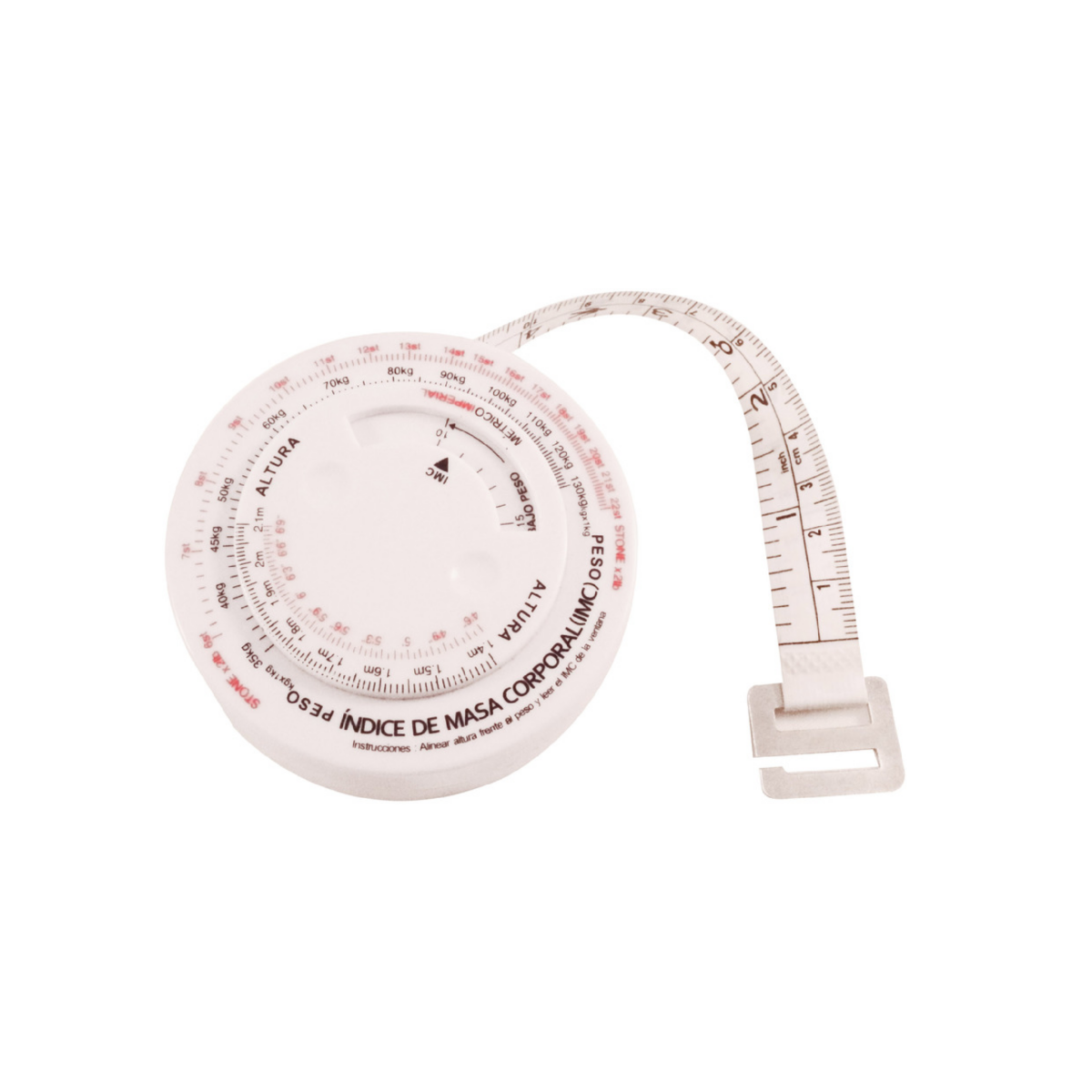 CINTA PARA CONTROL DE LA MASA CORPORAL (T87 BLANCO) - Image 1