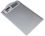 TABLA CON CALCULADORA ASENTIA TAC2310 PLATEADO (PLÁSTICO / A120062 /  ARTICULOS PROMOCIONALES) - Image 3
